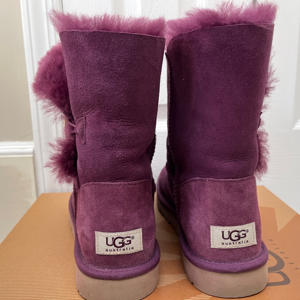 UGG Purple Ankle Boots